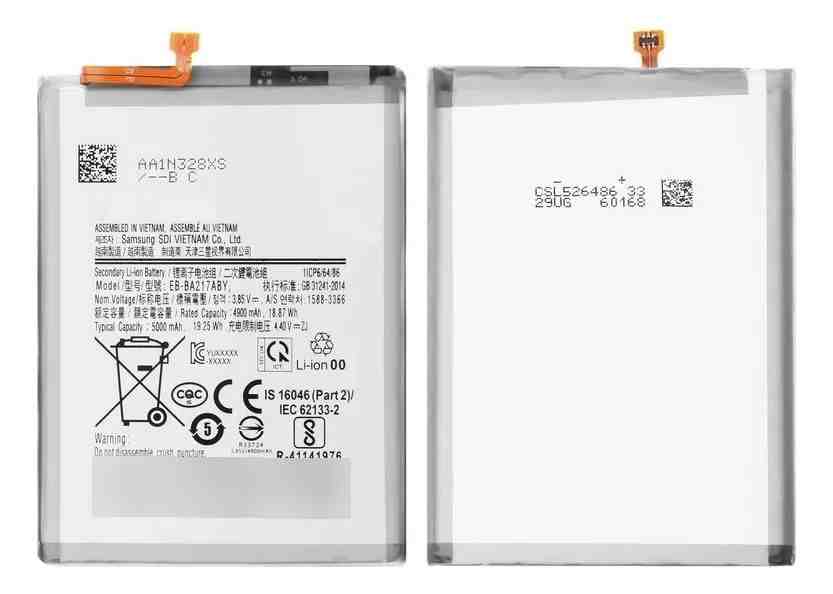 BATERIA SAMSUNG A21S/A12/A02 /A04S  EB-BA217ABY ORIGINAL
